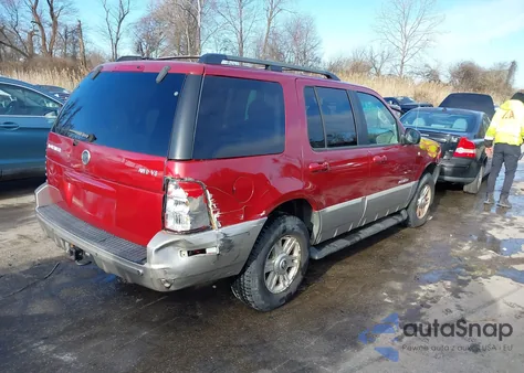 2002 Mercury Mountaineer from USA, damaged, VIN 4M2ZU86W12ZJ16791